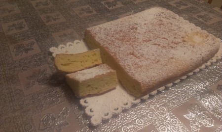 TORTA DI RICOTTA E LIMONE